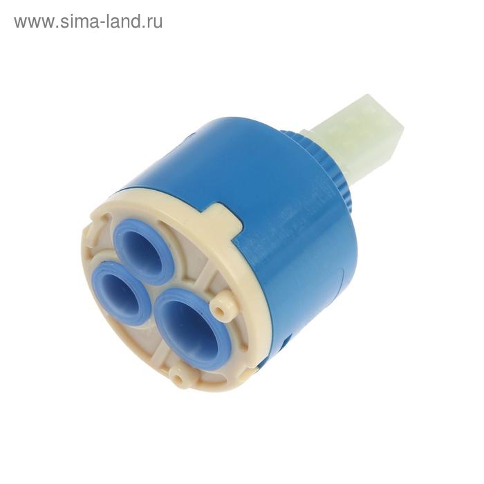 Картридж для смесителя ZEIN, d=40 мм, механизм керамика, корпус пластик - Фото 1