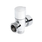 Дивертор ZEIN Z740, для смесителя, корпус цинк, керамика, с круглой гайкой, цвет хром - Фото 2