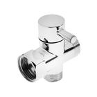 Дивертор ZEIN Z743, для смесителя, корпус цинк, цвет хром - Фото 1