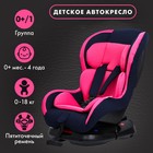 Автокресло Крошка Я Support, группа 0+/1, до 18 кг, (0-4 года) Розовый - Фото 1