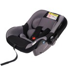 Автокресло детское, автолюлька Крошка Я Safe +, группа 0+, до 13 кг, Серый - Фото 3