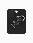 Брошь «Змея в геральдике» знак медицины, цвет серый в серебре - Фото 4