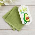 Полотенце махровое «Этель. Avocato», 30×30 см, 100% хлопок, 340 г/м² - Фото 1