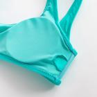 Топ купальный женский MINAKU "Stripe", размер 48, цвет бирюзовый - Фото 8