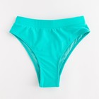 Плавки купальные женские MINAKU "Stripe", размер 48, цвет бирюзовый - Фото 5