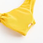 Топ купальный женский MINAKU  "Summer time", размер 50, цвет горчица - Фото 4