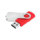 Флешка L 104 R, 8 ГБ, USB2.0, чт до 25 Мб/с, зап до 15 Мб/с, красная - Фото 1