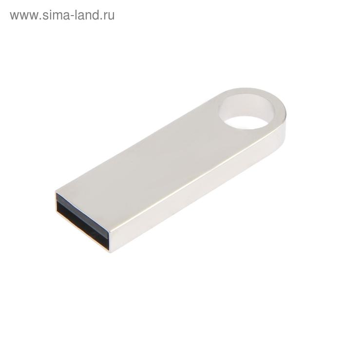 Флешка E 292, 32 ГБ, USB2.0, чт до 25 Мб/с, зап до 15 Мб/с, серебристая - Фото 1