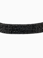 Чокер «Грация искр», тонкий, чёрный, L=30 см  (артикул 5985045)  большой выбор товаров оптом и в розницу по низким ценам с доставкой