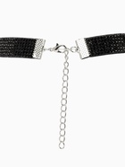 Чокер «Грация искр», тонкий, чёрный, L=30 см  (артикул 5985045)  большой выбор товаров оптом и в розницу по низким ценам с доставкой