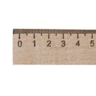 Линейка деревянная 15 см, Calligrata (штрих-код), Россия - Фото 3