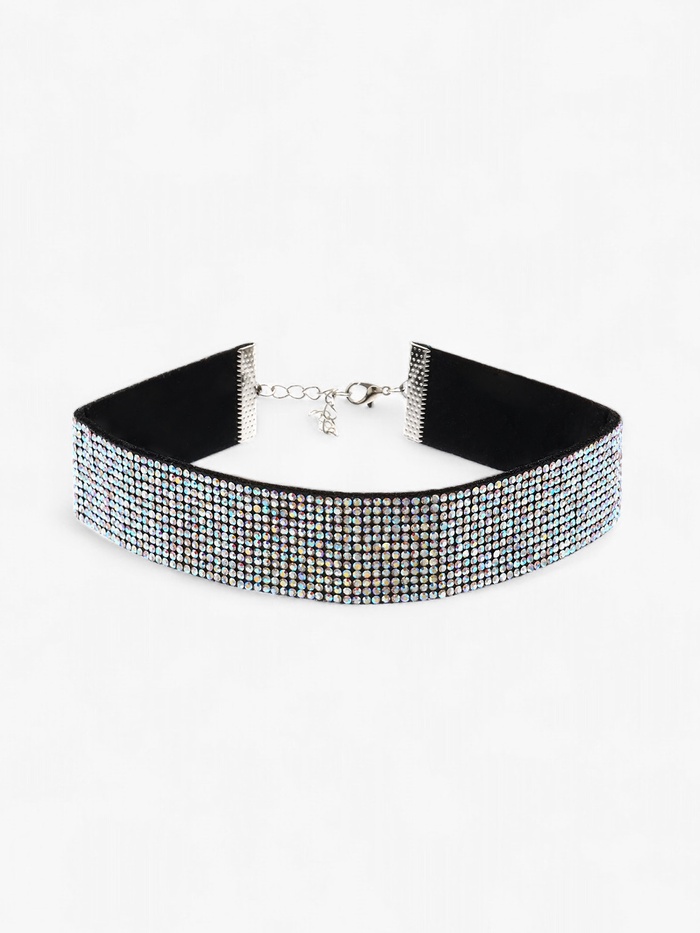 Чокер «Грация искр» средний, цвет радужный, L=31 см - Фото 1