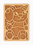 Пластилиновые картинки «Мишка», 21×15 см 5573053