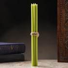 Свечи ритуальные , 15 см, 5 штук, зеленые - фото 9149887