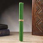 Свечи ритуальные , 15 см, 5 штук, зеленые - Фото 2
