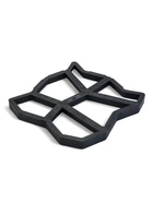 Форма для садовой дорожки, 42×42×4 см, чёрная - Фото 3