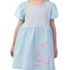 Платье для девочек Child of flowers, рост 104 см, цвет голубой - Фото 6
