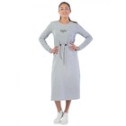 Платье женское Light, размер 44, цвет серый меланж - Фото 2
