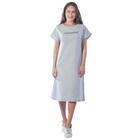 Платье-футболка Minimalist, размер 44, цвет светло-серый - Фото 1