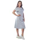 Платье-футболка Minimalist, размер 48, цвет светло-серый - Фото 2