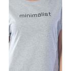 Платье-футболка Minimalist, размер 48, цвет светло-серый - Фото 5