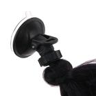 Коса на мотошлем, 60 см, чёрно-красный, крепление на присоску - Фото 3