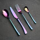 Набор столовых приборов из нержавеющей стали Magistro «Джентри», 4 предмета, цвет неоновый - Фото 1