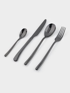 Набор столовых приборов из нержавеющей стали Magistro «Джентри», 4 предмета, цвет чёрный - Фото 2