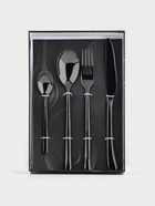 Набор столовых приборов из нержавеющей стали Magistro «Джентри», 4 предмета, цвет чёрный - Фото 6