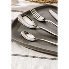 Столовые приборы Magistro «Джентри», 4 предмета, нержавеющая сталь, серебристые - Фото 2