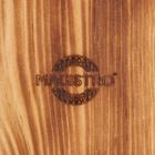 Поднос деревянный Magistro, 35×2,8 см, из натурального кедра, шоколадный - Фото 5