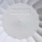 Кашпо для цветов с автополивом «Ракушка», 2.4 л, d=22 см, h=10, 5 см, белое - Фото 5