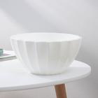 Кашпо для цветов с автополивом «Ракушка», 2.4 л, d=22 см, h=10, 5 см, белое - Фото 6