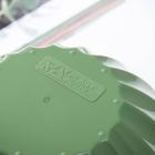 Кашпо для цветов с автополивом «Ракушка», 2.4 л, d=22 см, h=10.5 см, зелёное - Фото 4