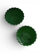 Кашпо для цветов с автополивом «Ракушка», 2.4 л, d=22 см, h=10.5 см, зелёное - Фото 6