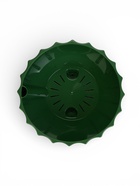 Кашпо для цветов с автополивом «Ракушка», 2.4 л, d=22 см, h=10.5 см, зелёное - Фото 7