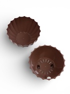 Кашпо для цветов с автополивом «Ракушка», 2.4 л, d=22 см, h=10.5 см, цвет мокко - Фото 6