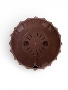 Кашпо для цветов с автополивом «Ракушка», 2.4 л, d=22 см, h=10.5 см, цвет мокко - Фото 7