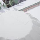 Кашпо для цветов с автополивом «Ракушка», 3.4 л, d=25 см, h=12 см, белое - Фото 4