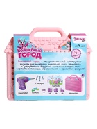 Конструктор в чемоданчике «Волшебный город», с электрическим шуруповёртом, 4 карточки, 57 деталей - Фото 6