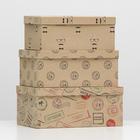 Набор коробок 3 в 1 "Мужской 2", 30,5 х 20 х 13 - 26 х 17,5 х 11 см - фото 53356718