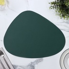 Салфетка сервировочная на стол Доляна «Тэм», 44×35.5 см, зелёная - Фото 7