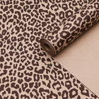 Бумага упаковочная крафт "Леопард", 0,6 х 10 м, 70 г/м² - фото 9151030
