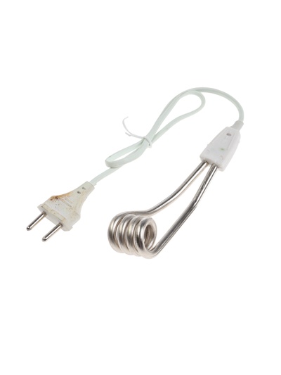 УЦЕНКА Электрокипятильник LuazON LEK 01, 500 Вт, спираль кольцо, 11х3 см, 220 В, белый