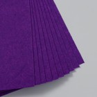 Фетр жесткий 1 мм "Тёмный фиолет" набор 10 листов формат А4 - Фото 3