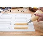 Коврик для выпечки армированный KONFINETTA «Эклер», силикон, 38×28 см, 0.4 мм, белый - Фото 3