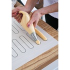 Коврик для выпечки армированный KONFINETTA «Эклер», силикон, 38×28 см, 0.4 мм, белый - Фото 4