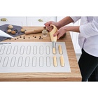 Коврик для выпечки армированный KONFINETTA «Эклер», силикон, 40×60 см, 0.4 мм, белый - Фото 3