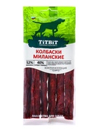 Колбаски миланские TitBit «Золотая коллекция» для собак, 75 г 5700824