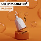 Дозатор для мыла «Призма», 330 мл, белый - Фото 7